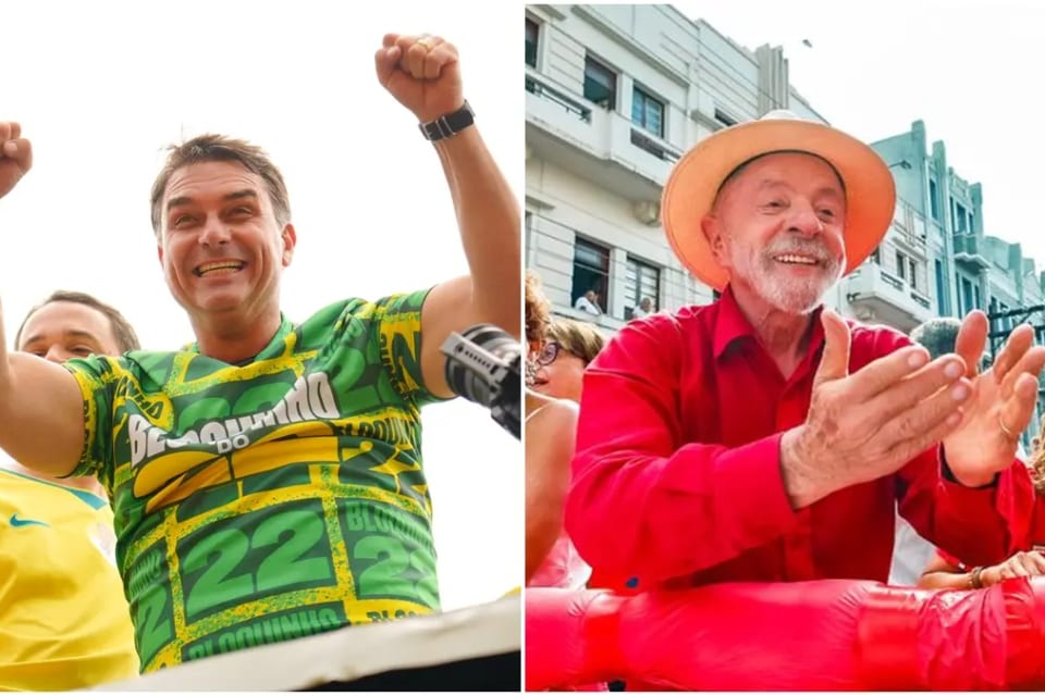 Agregado: Flávio tem 50,80% e Lula 49,20% na média de 4 pesquisas