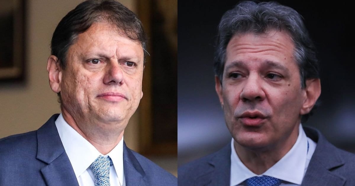 Tarcísio tem 55,6% contra 41,7% de Haddad em simulação de 2º turno em SP