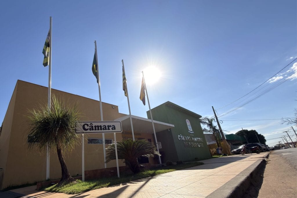Câmara de Porangatu elege nova Mesa Diretora nesta sexta-feira em sessão extraordinária