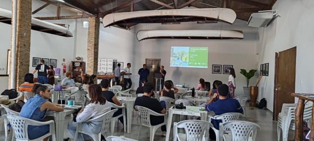 Cáceres fez oficina em 17 e 18 de agosto para avançar o Plano Local de Ação Climática