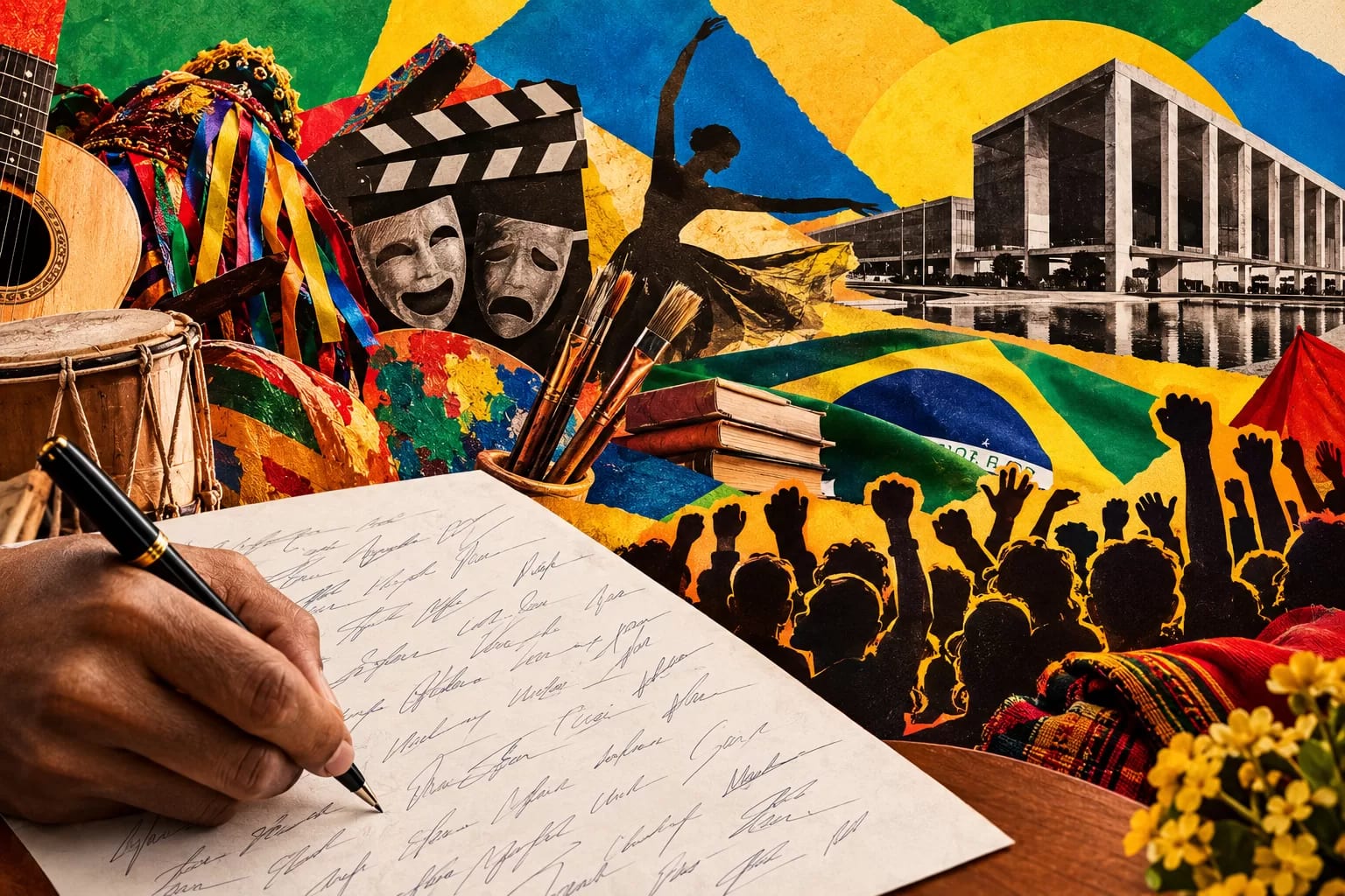 Manifesto da Cultura reúne mais de 600 artistas e declara apoio a Lula