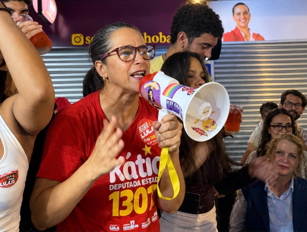 Vereadora Kátia Maria comemora eleição para a Alego