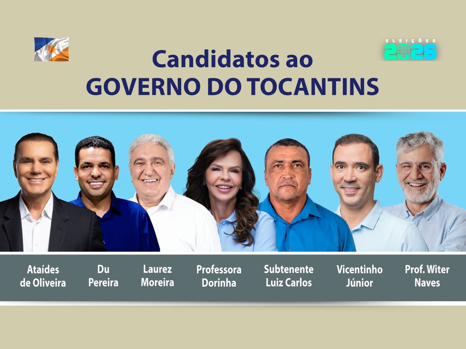 Sem desistência, todos os candidatos ao Governo do Tocantins participam de debate da FIETO e TV Jovem Record nesta quint