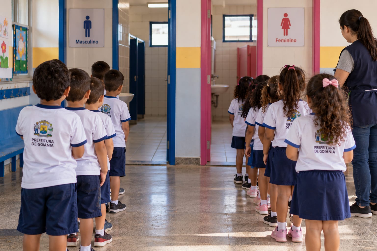 Mabel veta projeto sobre banheiros compartilhados nas escolas de Goiânia