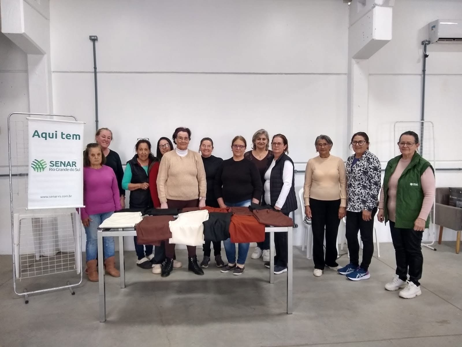 Passa Sete conclui curso de Vestuário Masculino em parceria com o SENAR/RS
