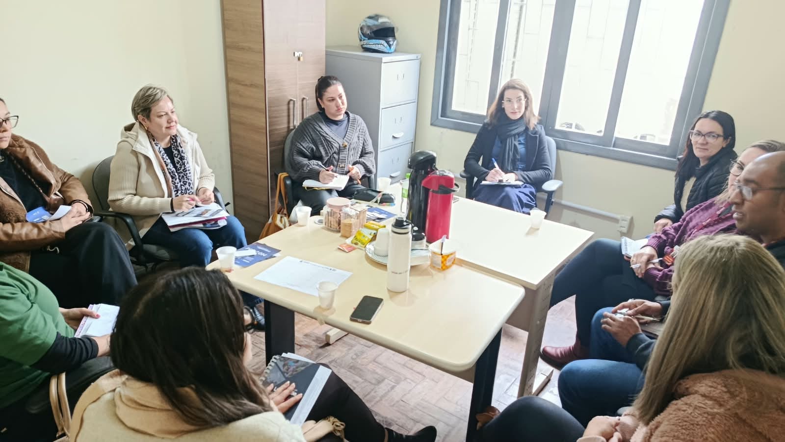Reunião no CAD Rio Branco fortalece rede de acolhimento e acesso a direitos em Canoas