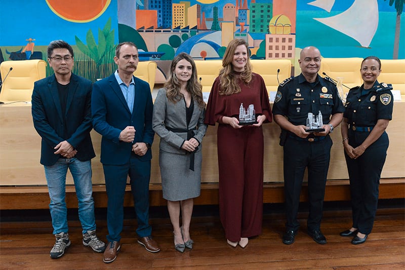 GCM é homenageada pelos 40 anos de atuação da cidade de SP