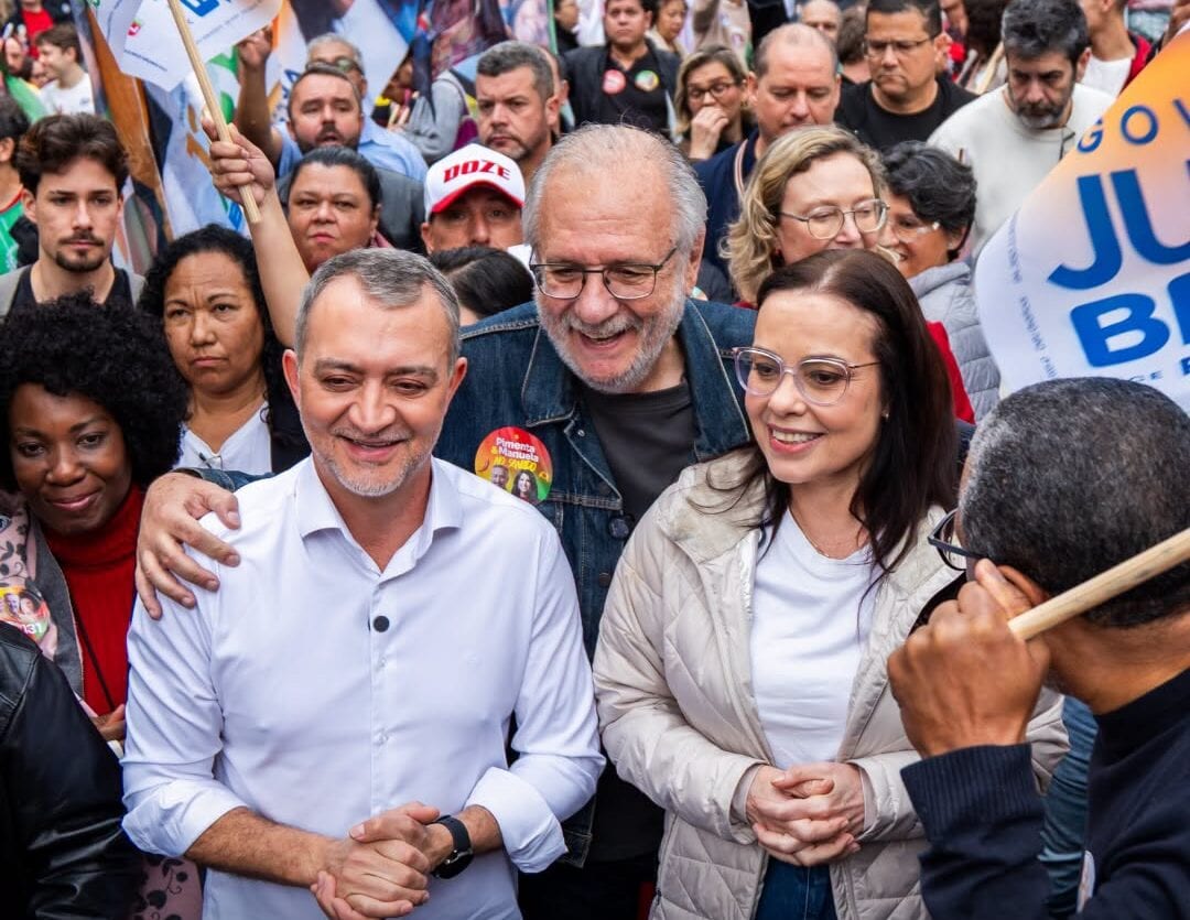 Juliana Brizola faz ato de campanha em Gravataí nesta quinta