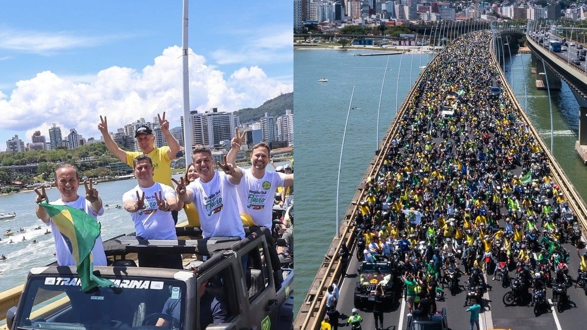 Moro diz que Florianópolis teve “a maior motociata da história” e crava derrota de Lula