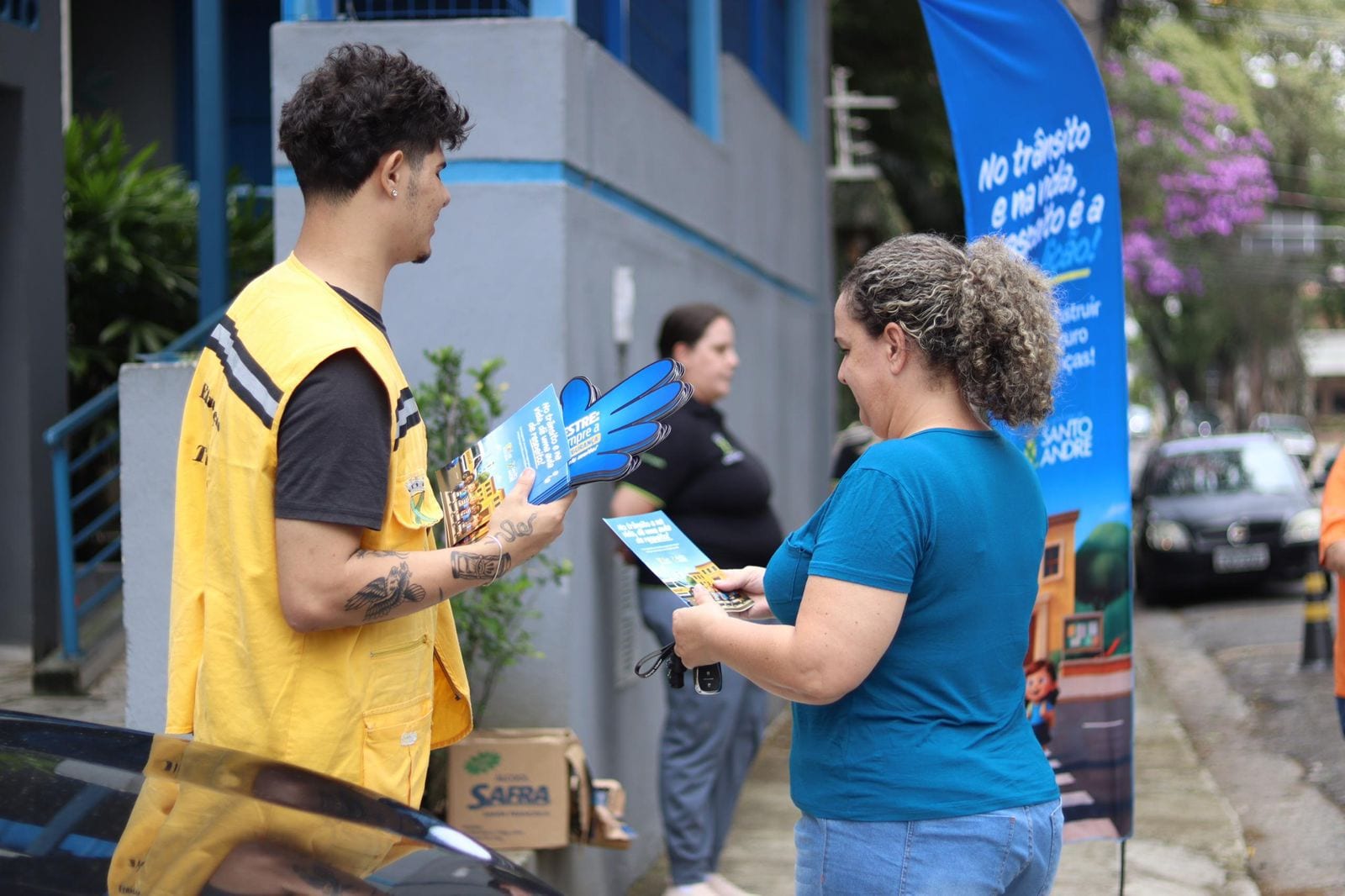 Santo André promove Mês da Mobilidade com ações de conscientização e segurança no trânsito