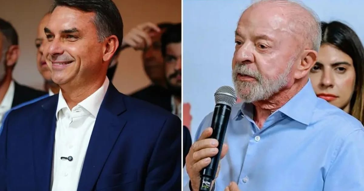 Atlas mostra Flávio com 52,8% no 2º turno; Lula tem 47,2%