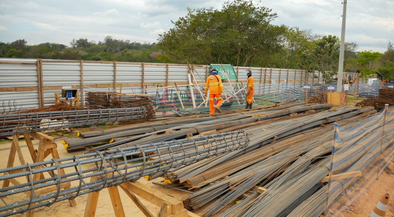 Obras do Trem Intercidades avançam entre Jundiaí e Campinas