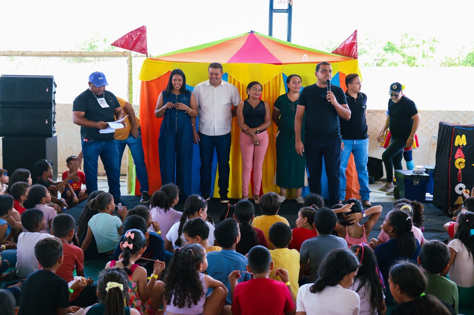 Prefeitura de Cariri transforma comemoração do Dia das Crianças em uma grande festa de alegria