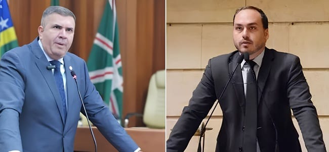 Urzêda propõe título de cidadão goianiense para Carlos Bolsonaro