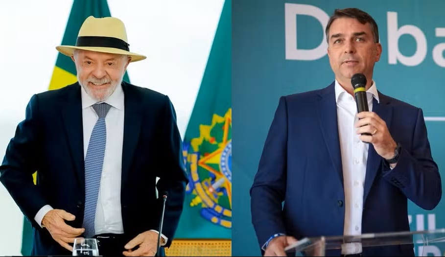 CNT/MDA: Lula 43,1% e Flávio 38% no 1º turno