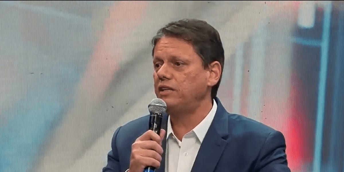 Tarcísio atribui resultado eleitoral a 'esgotamento com o lulopetismo'