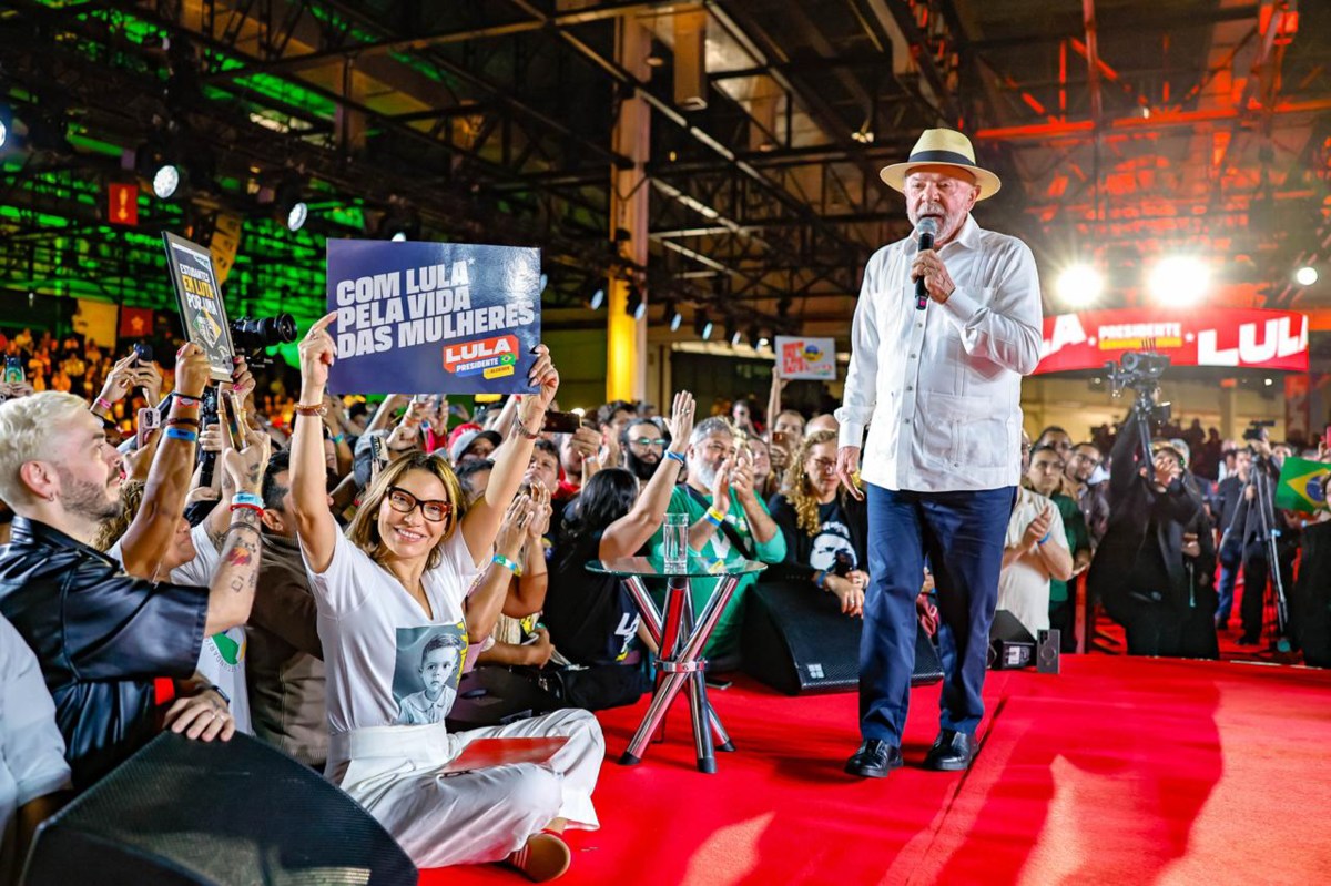 Lula inicia campanha com mais apoio em relação a 2022