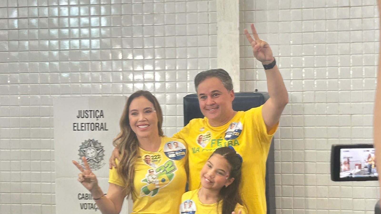 Efraim Filho (PL) vota em João Pessoa neste domingo (4)
