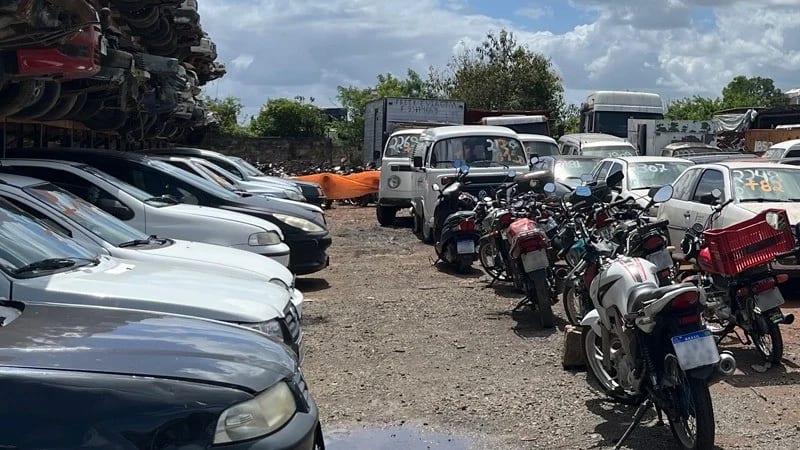Estado leiloa veículos recuperáveis em Osório e Torres nesta segunda-feira