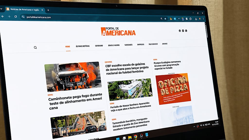 Mais rápido e moderno: Portal de Americana estreia novo site e aposta em tecnologia