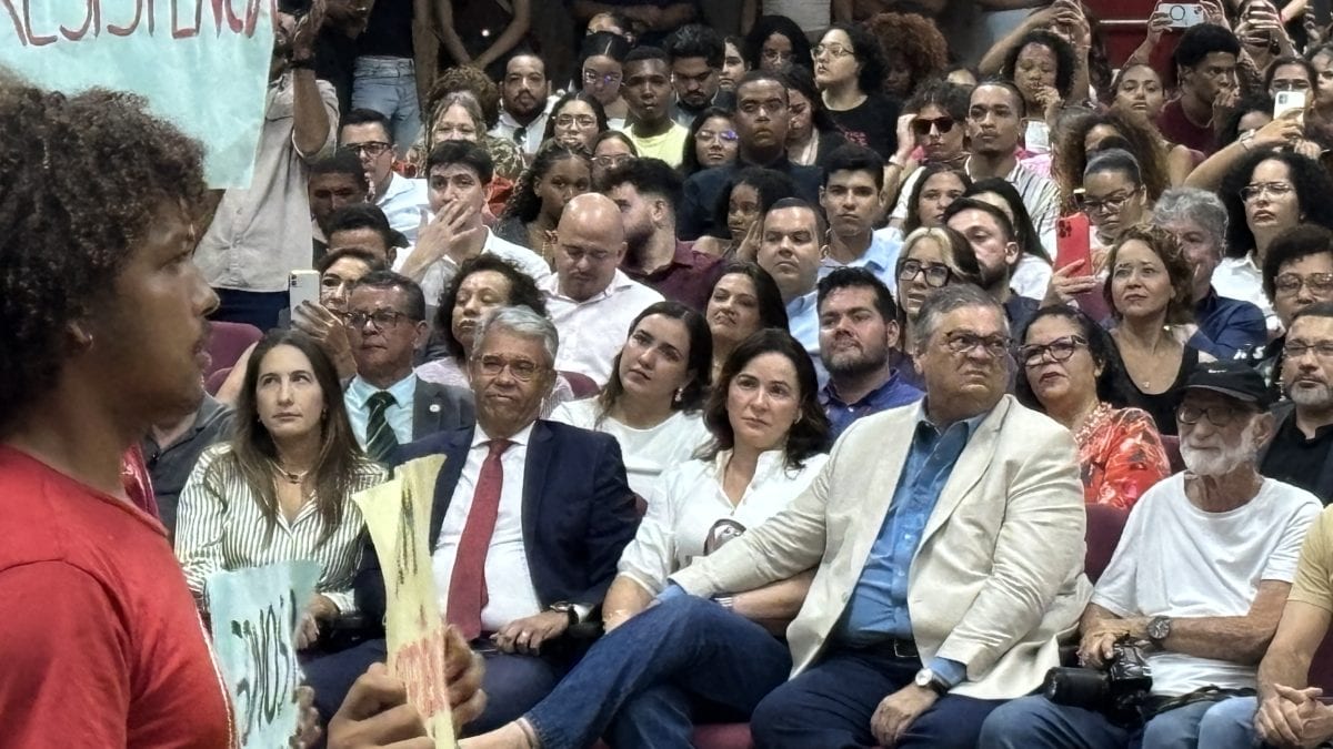Flávio Dino palestra na UFMA no dia da decisão sobre sigilo do Banco Master