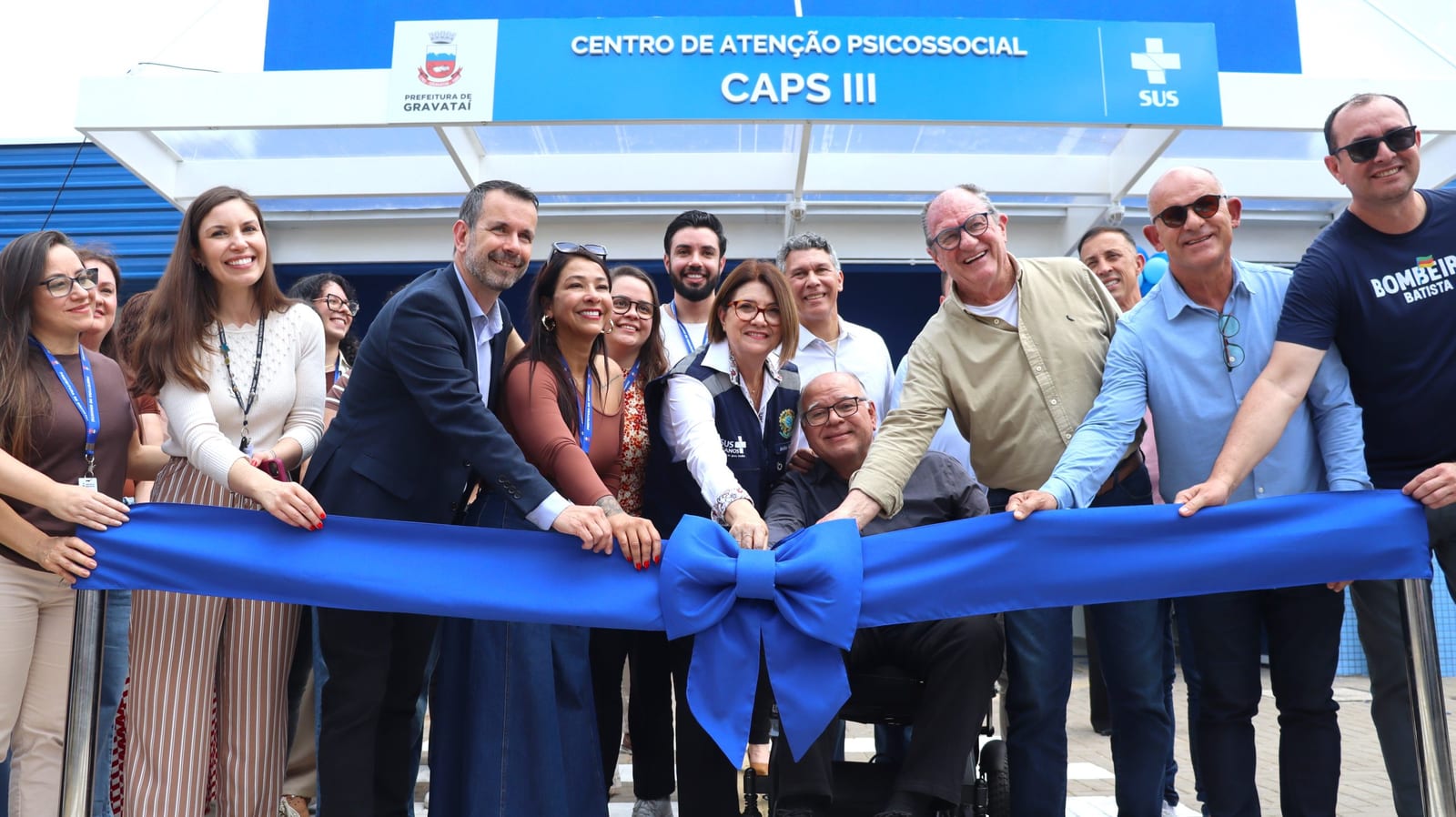 Gravataí inaugura novo CAPS III para ampliar atendimento em saúde mental
