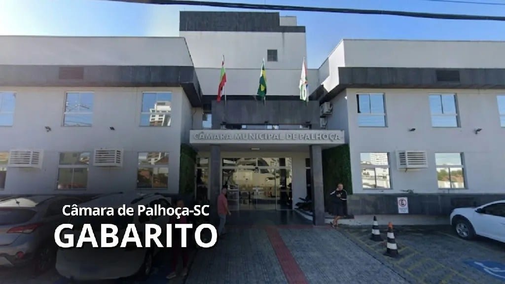 Câmara de Palhoça libera gabaritos de concurso marcado por 45% de abstenção