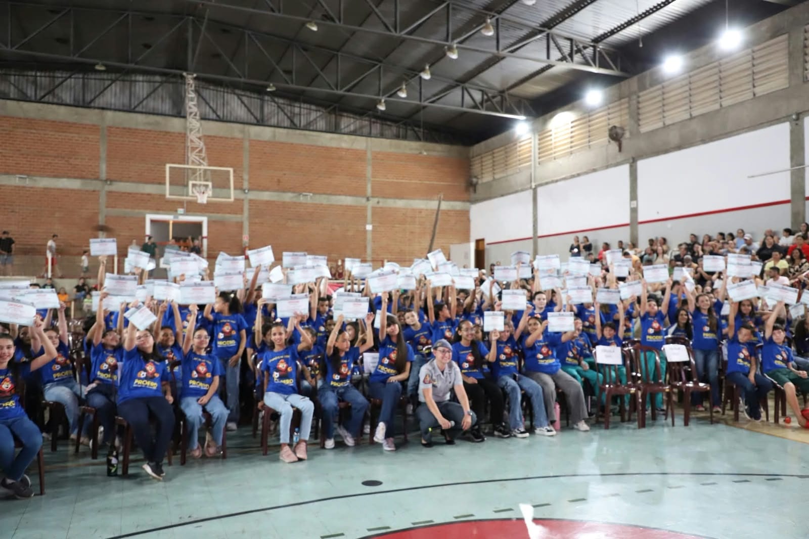 PROERD forma alunos do 5º ano em Santa Rita do Passa Quatro