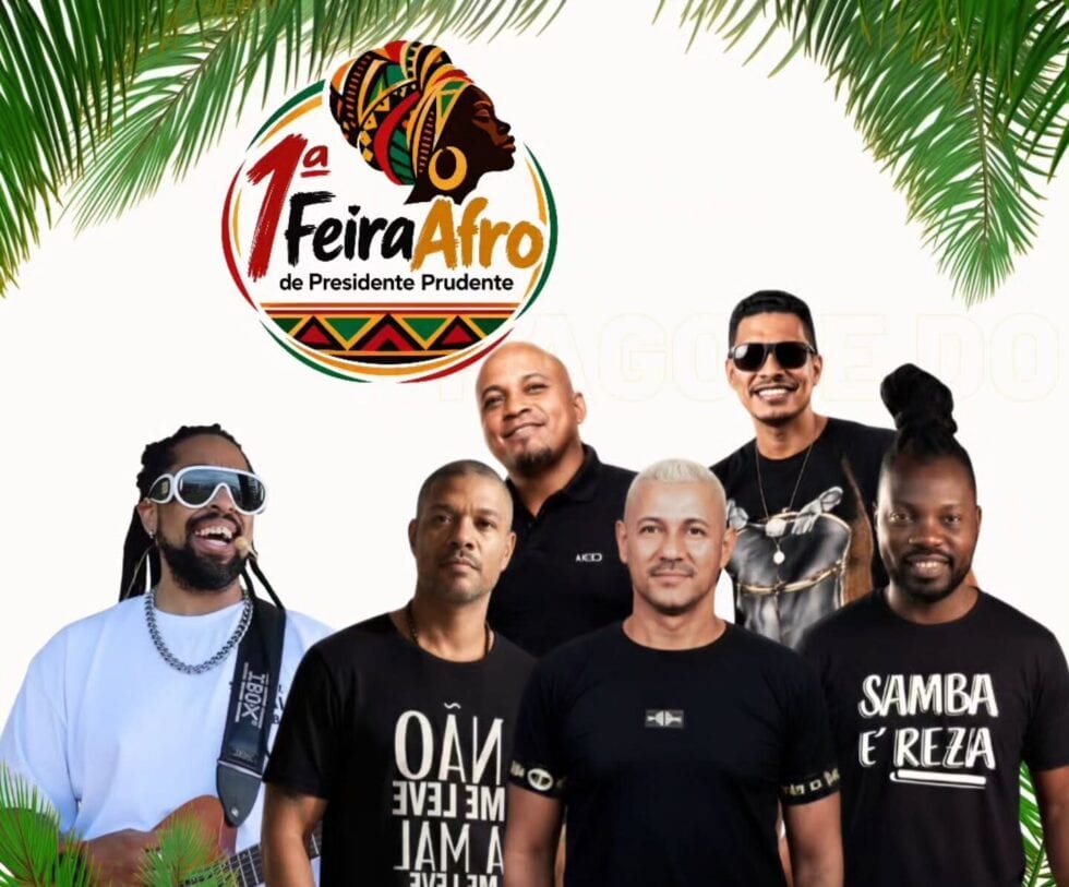 1ª Feira Afro reúne música, gastronomia e artesanato em Presidente Prudente neste sábado (17)