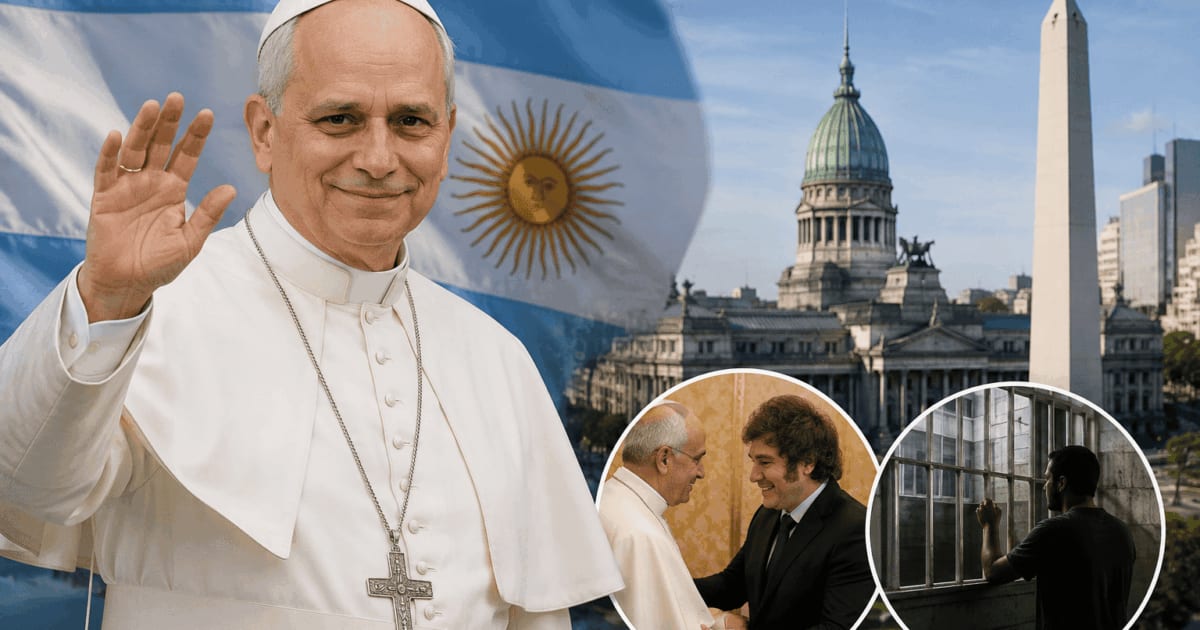 Papa se reunirá com Milei e visitará detentos durante viagem à Argentina