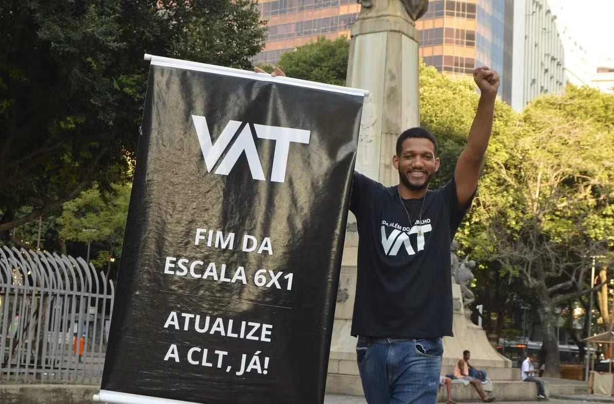 Tocantinense que liderou movimento pelo fim da escala 6×1 é eleito deputado federal pelo Rio de Janiero
