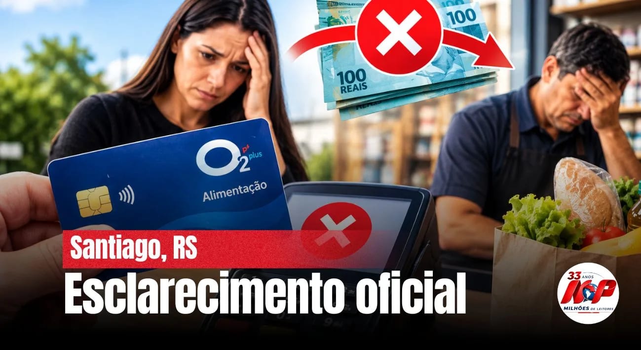 Santiago diz que pagamentos ao cartão de vale-alimentação estão em dia