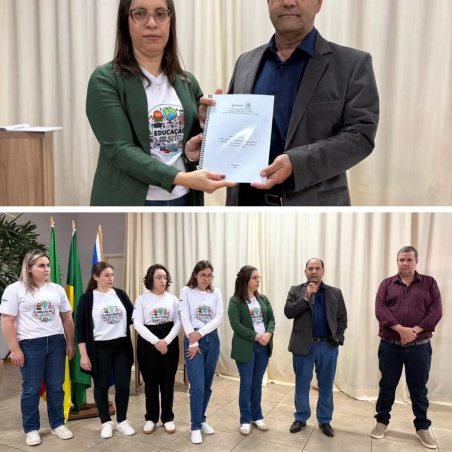 Condor avança na Educação: diagnóstico do PME é apresentado e entregue aos Poderes Executivo e Legislativo