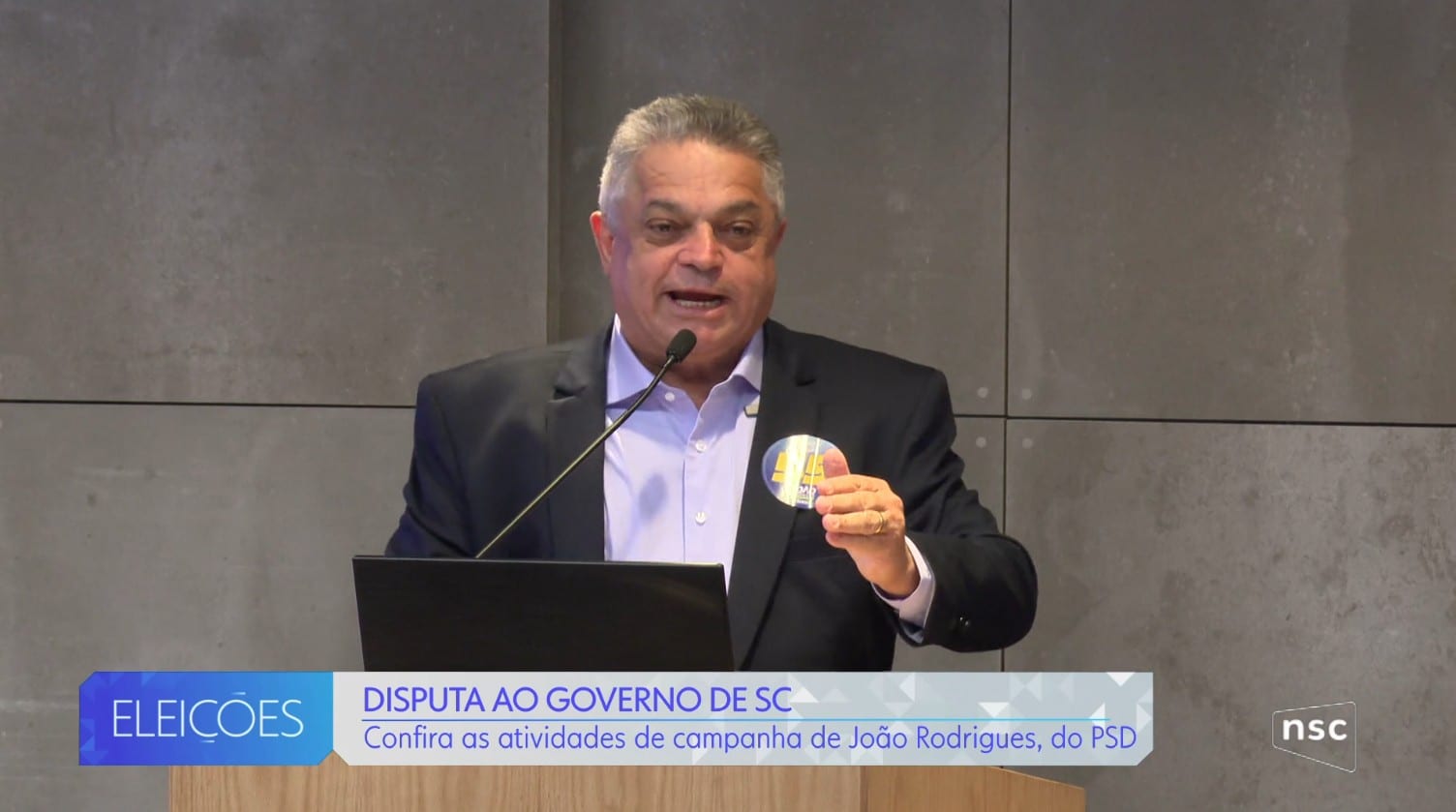 João Rodrigues assina compromisso de não aumentar impostos em reunião na Fiesc