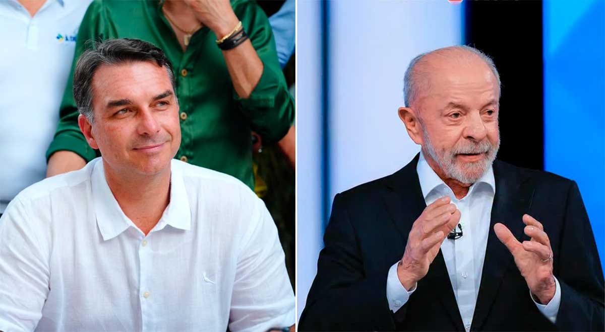 Oito de nove pesquisas divulgadas na véspera do 2º turno mostram Flávio à frente de Lula
