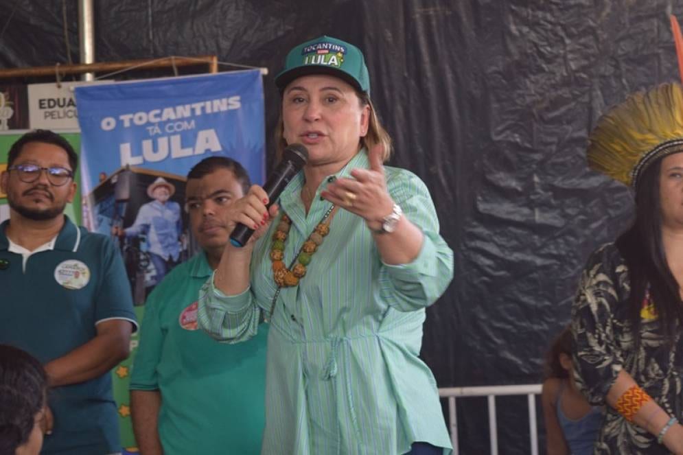 Após resultado do primeiro turno no Tocantins, Kátia Abreu convoca apoiadores de Lula para nova campanha