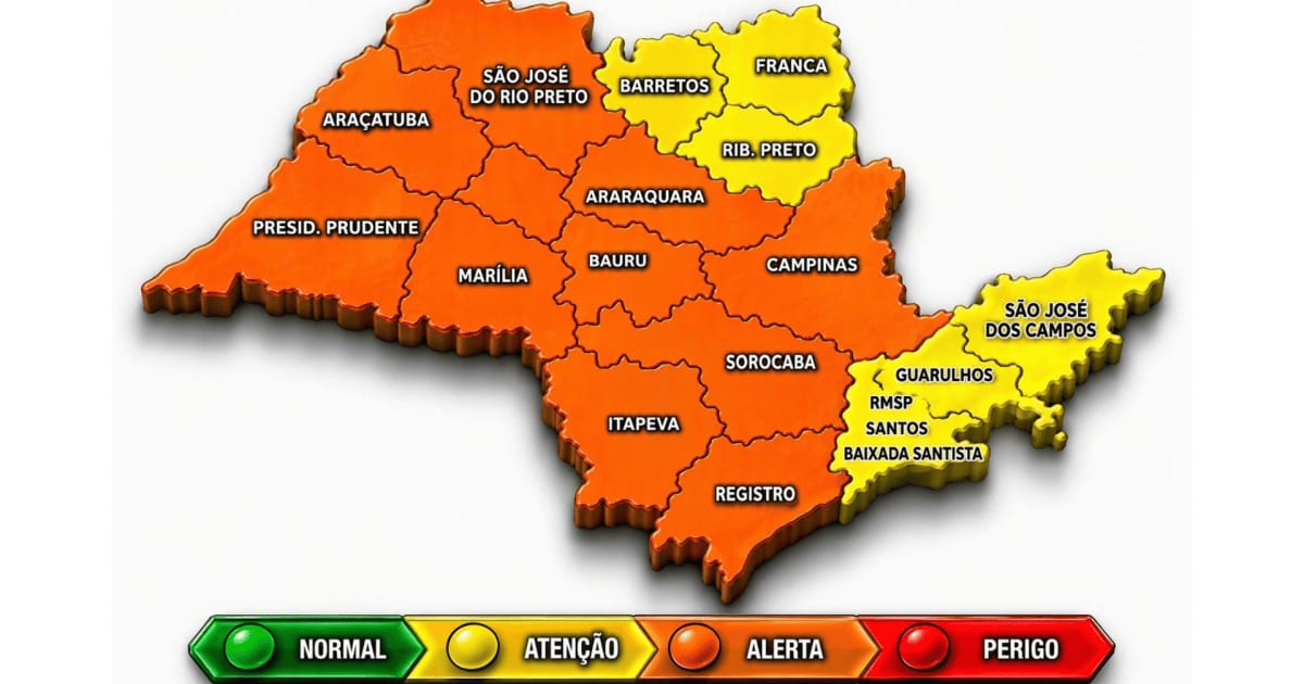 Alerta de chuvas intensas: Defesa Civil mobiliza Gabinete de Crise