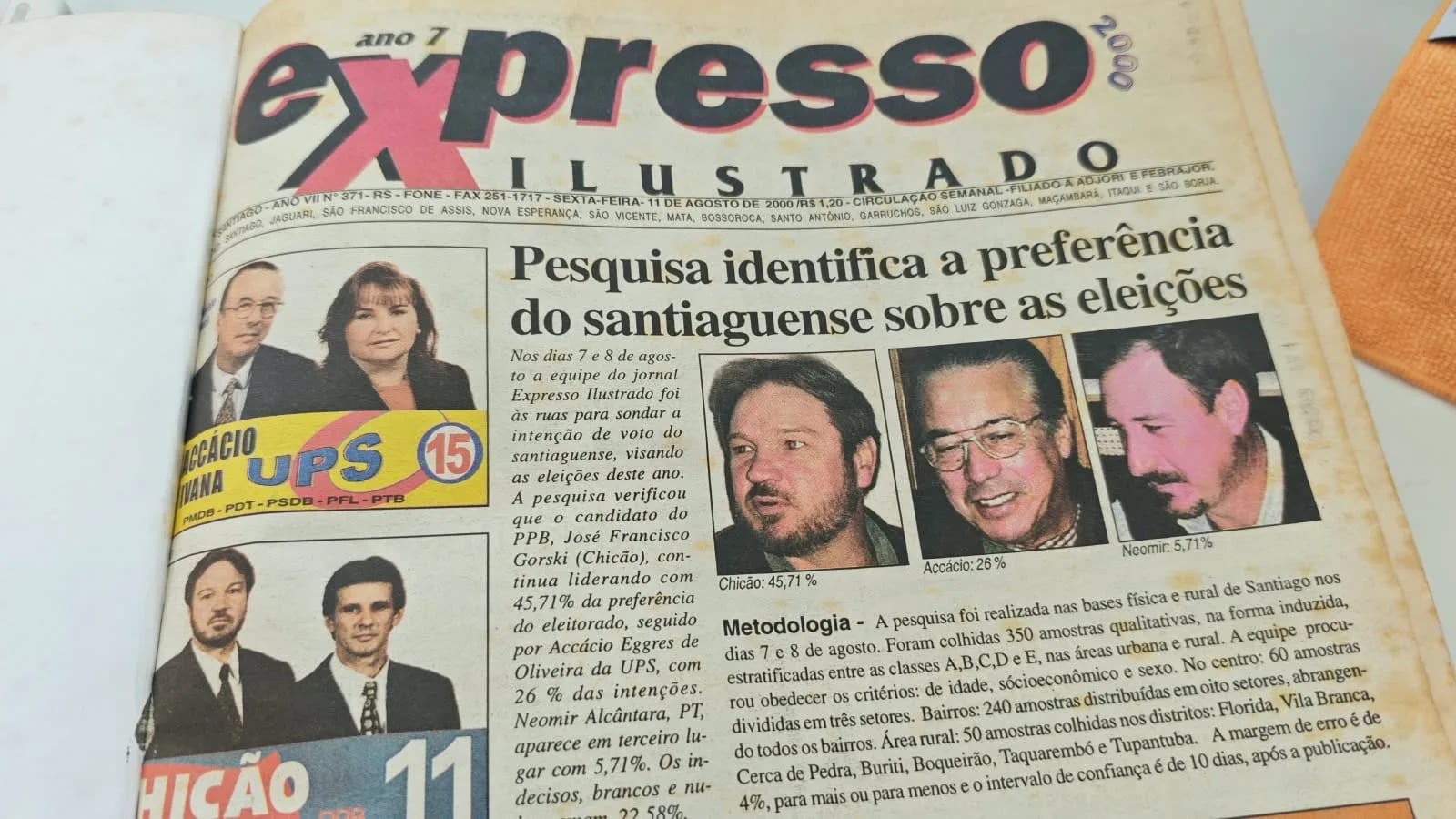 EXPRESSO 33 ANOS –Quando Chicão anunciou que seria candidato e (quase) rachou o PP