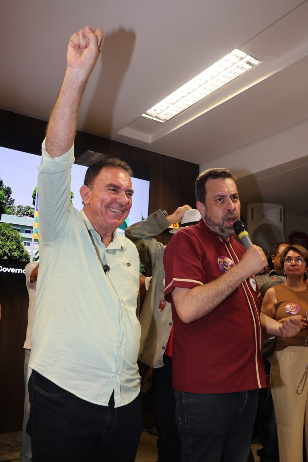 Boulos diz que Luis Cesar reforça campanha de Lula em Goiás e pode ir para o 2º turno