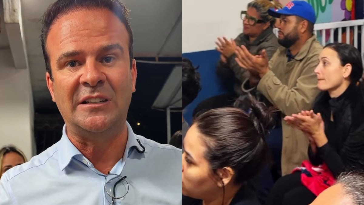 Prefeito de Navegantes lota escola e diz aos pais que não é homofóbico após professor maquiar crianças