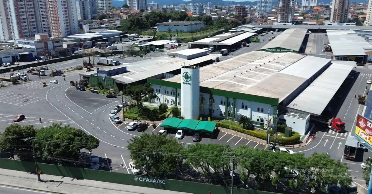 Em São José, Ceasa/SC abre licitação para 52 boxes; veja como participar
