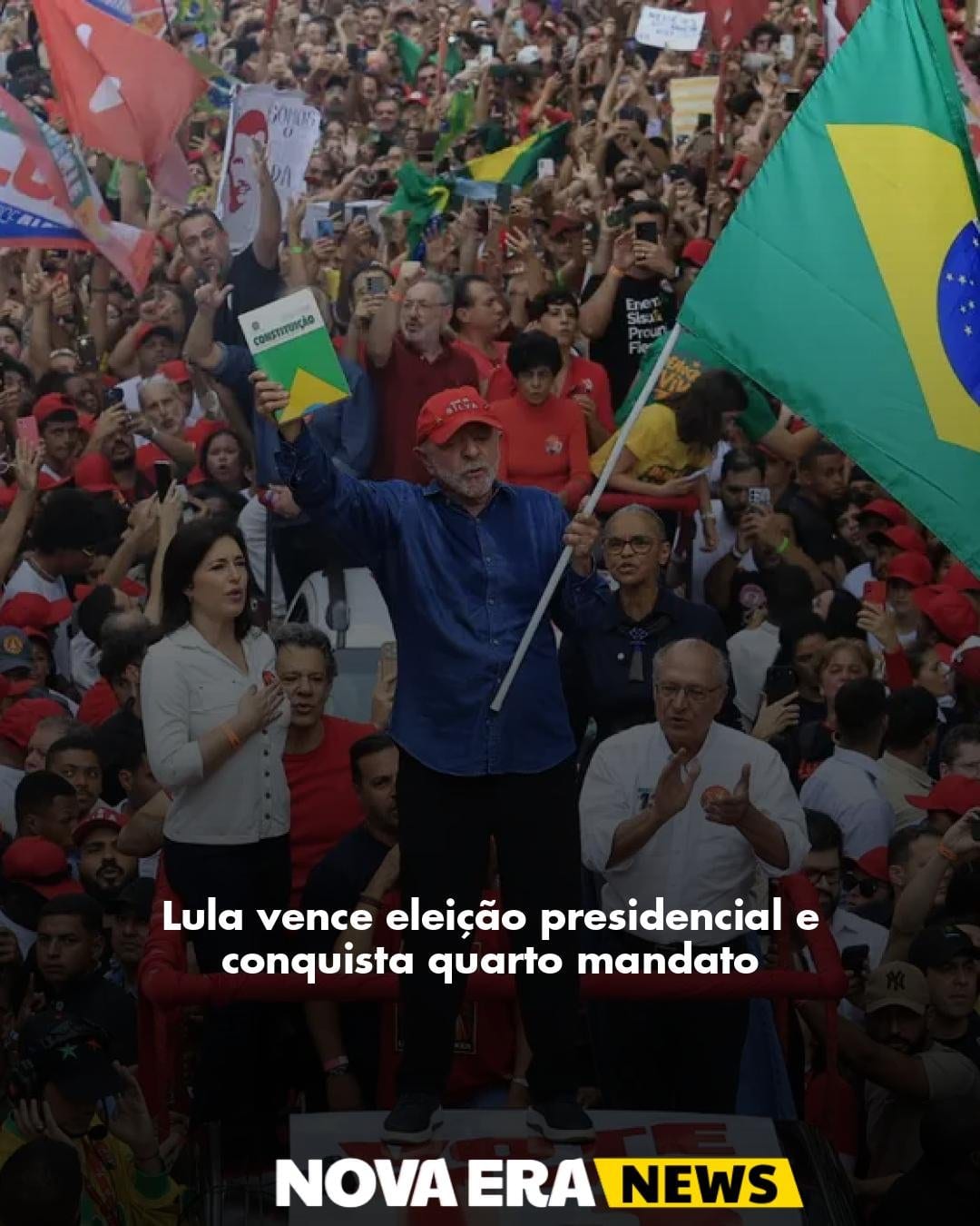 Lula vence eleição presidencial e conquista quarto mandato