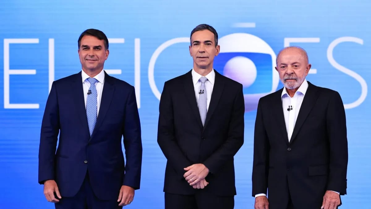 Lula se destaca em debate na Globo e supera Flávio Bolsonaro