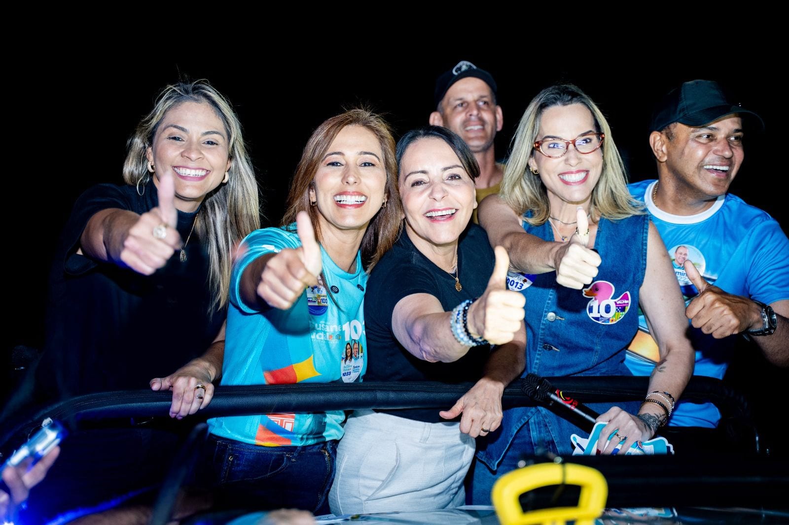 Susane Vidal realiza minicarreata em Nossa Senhora do Socorro ao lado de Emília Corrêa e candidatos do Republicanos