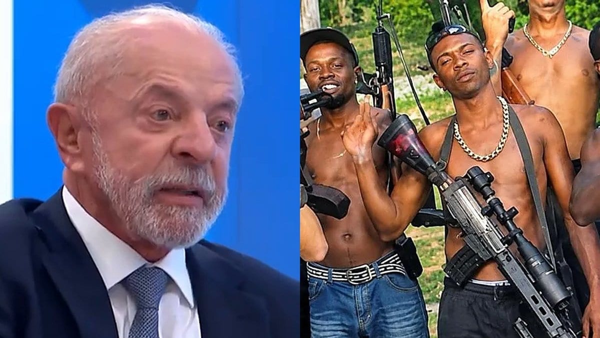 “Eles só querem dinheiro”: Lula minimiza PCC e CV ao rejeitar classificar facções como terroristas