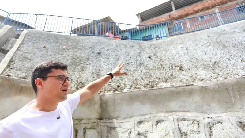 Recife inicia contenção de encosta em Água Fria com investimento de R$ 3,5 milhões