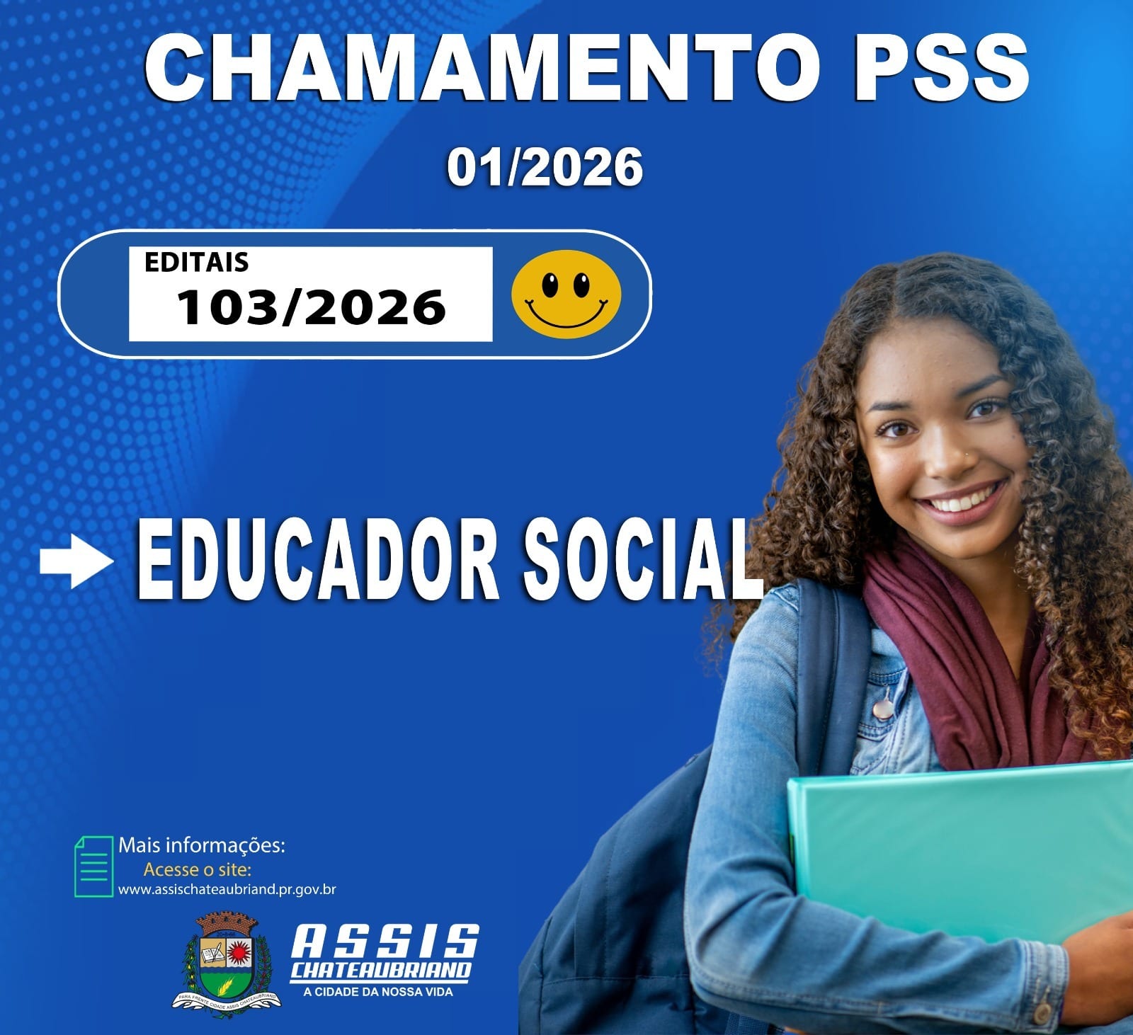Município de Assis Chateaubriand convoca candidatos para PSS