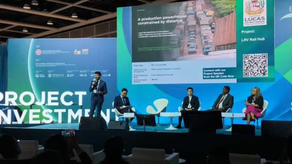 Lucas do Rio Verde apresenta polo logístico no Belt and Road Summit em Hong Kong