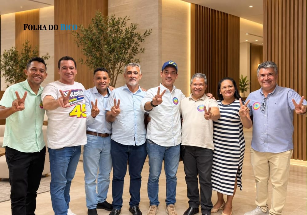 Prefeito de Darcinópolis, Raimundo Curica, anuncia apoio a Vicentinho no 2º turno