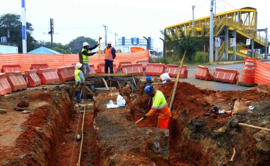 Rua Domingos Martins será interditada a partir de terça (6) para obras do túnel